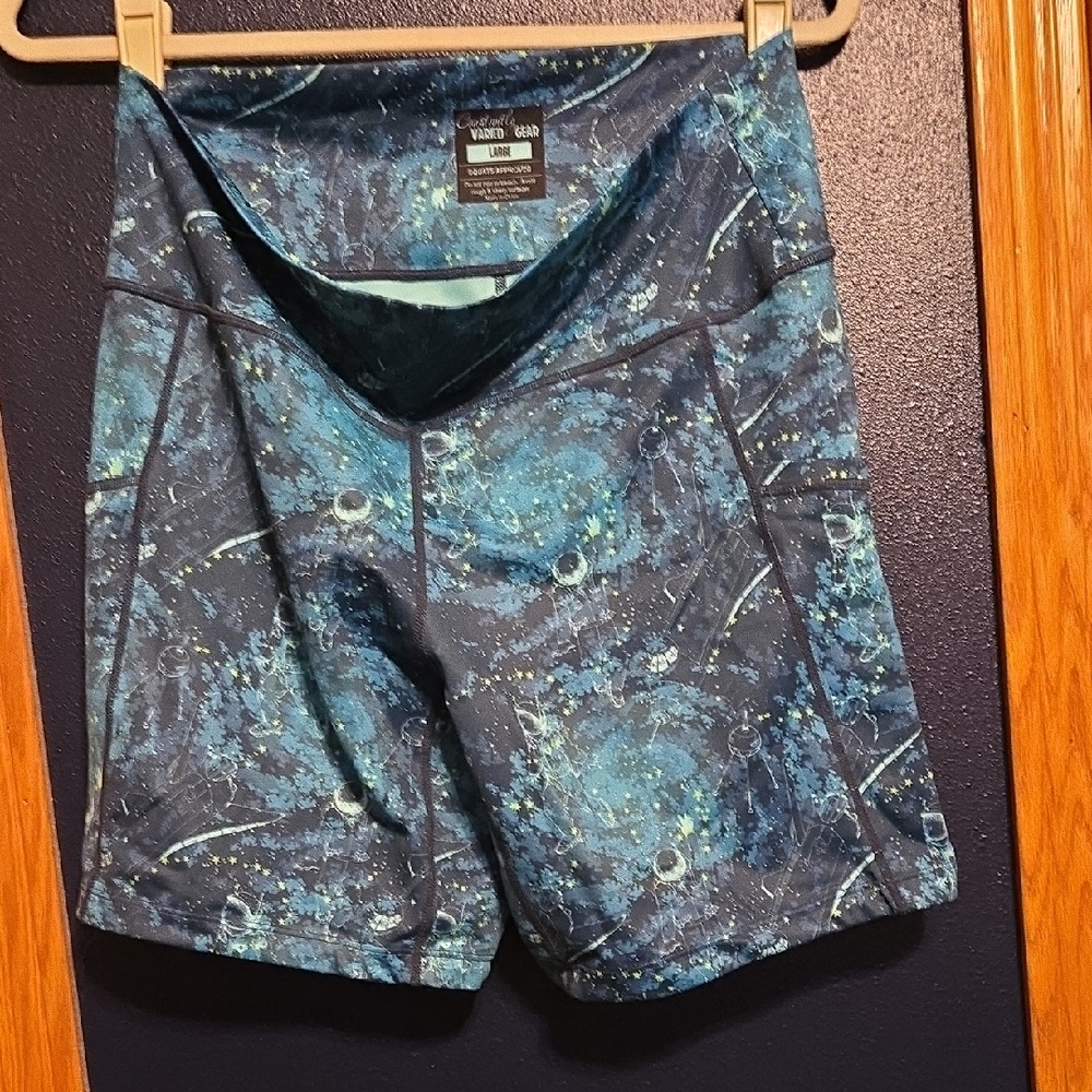 Retired Constantly Varied Gear Galaxy Print Athletic Shorts